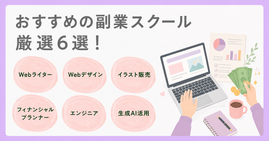 おすすめの副業スクール選
